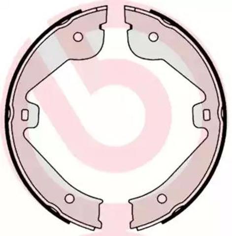 Колодки ручника S85536 BREMBO