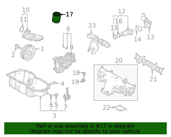 MAZDA SH0114302A Масляный фильтр в наличии Ирпень