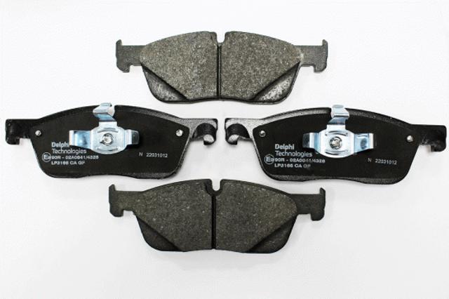 Колодки тормозные дисковые комплект T2R69707 JAGUAR