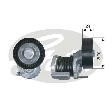 T38427 GATES Натяжитель приводного ремня купить в Черкассы