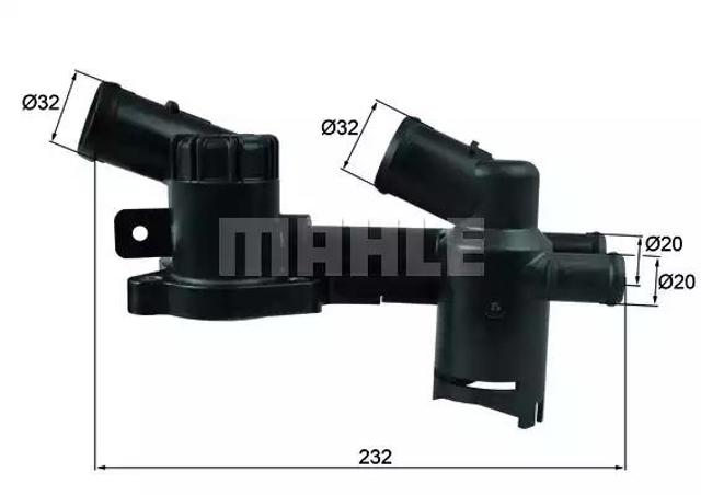 MAHLE TH52 Корпус термостата в наличии Киев