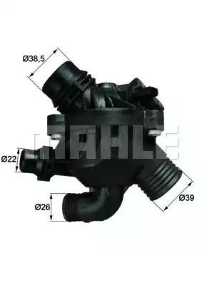 Термостат отключающий клапан TM3097 MAHLE