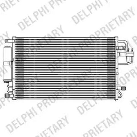 Autooil delphi hyundai радіатор кондиціонера tucsonkia sportage 04- TSP0225600