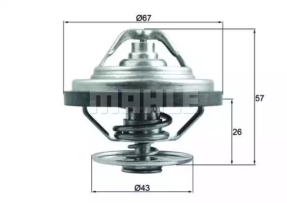 TX15883 MAHLE Термостат купить в Хмельницкий