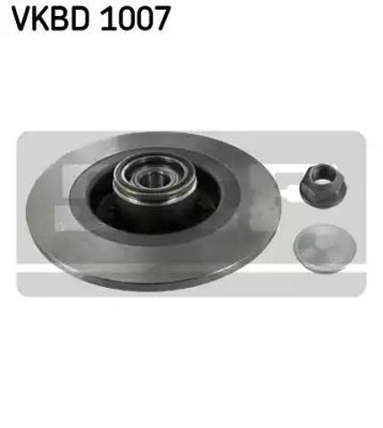 Диск тормозной задний VKBD1007 SKF
