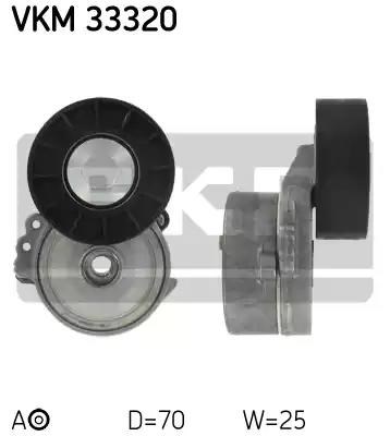 Натяжитель клинового ремня VKM33320 SKF