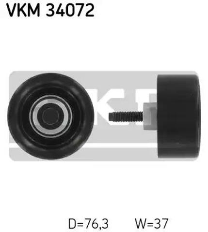 Паразитный ролик приводного ремня VKM34072 SKF