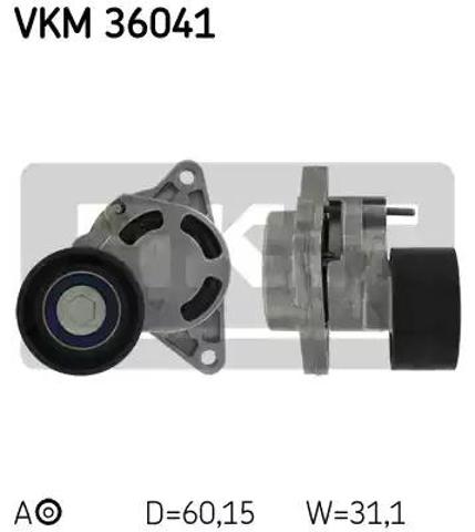 Натяжитель клинового ремня VKM36041 SKF