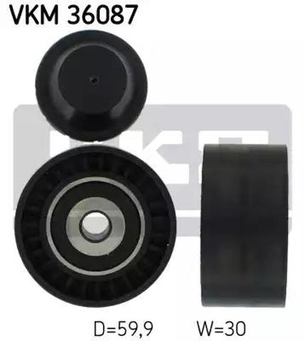 Ролик паразитный VKM36087 SKF