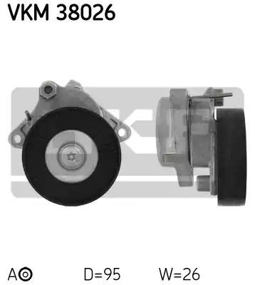 Натяжитель приводного ремня VKM38026 SKF