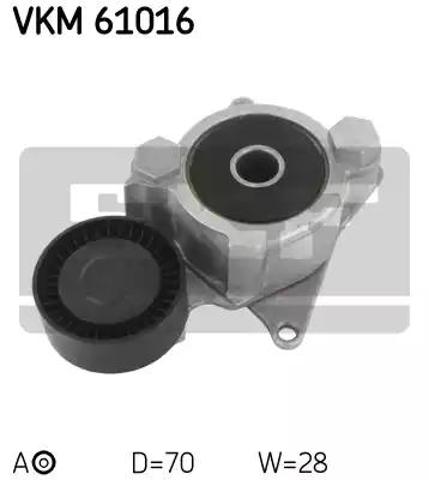 Натяжной ролик VKM61016 SKF