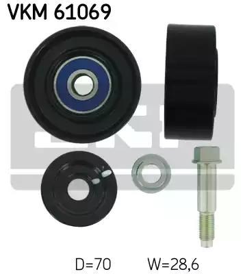 SKF VKM61069 Ролик приводного ремня паразитный в наличии Кривой Рог