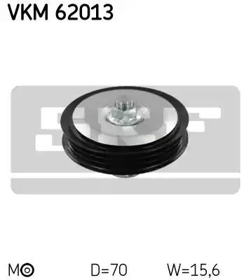 VKM62013 SKF Ролик натяжителя приводного ремня купить в Черкассы