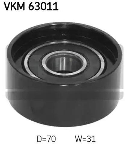 Паразитный ролик приводного ремня VKM63011 SKF