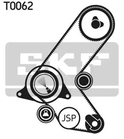 Комплект ремня ГРМ VKMA05214 SKF