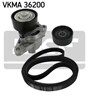 Ремень агрегатов приводной, комплект VKMA36200 SKF