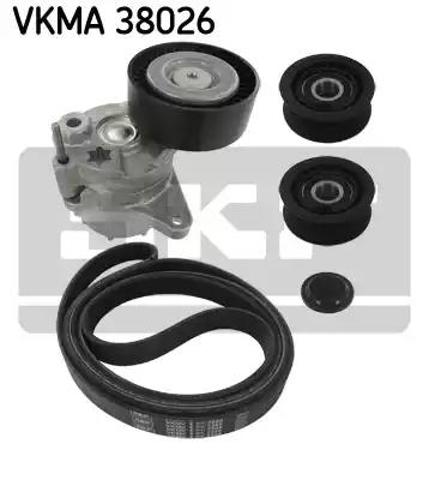 Приводной ремень агрегатов VKMA38026 SKF
