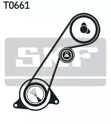 ГРМ ремни, комплект VKMA94616 SKF