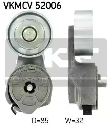 Autooil натягувач поліклинового ременя VKMCV52006