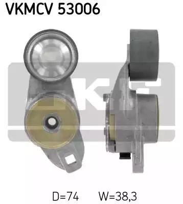 Роликовий модуль натяжителя ремня VKMCV53006 SKF