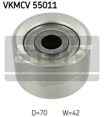 Autooil натяжний ролик поліклинового ременя VKMCV55011