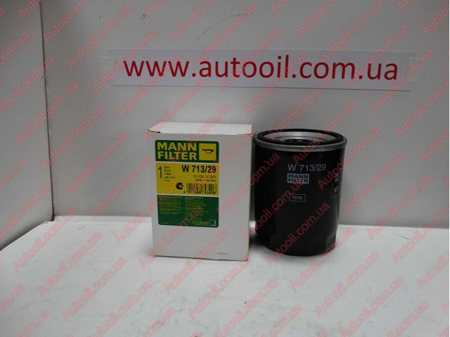 Auto фильтр масла mann-filter W71329