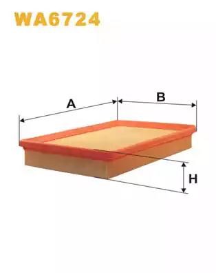 WIX WA6724 Воздушный фильтр в наличии Харьков