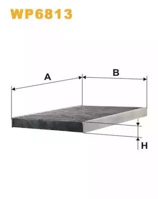 Внутрисалонный фильтр WP6813 WIX