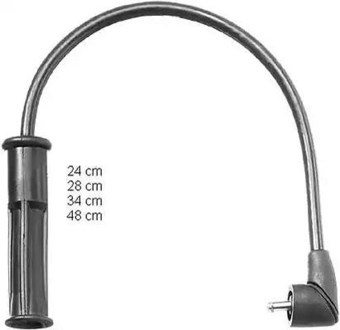 Провода высокого напряжения ZEF1128 BERU