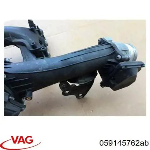 Патрубок воздушный, дроссельной заслонки 059145762AB VAG
