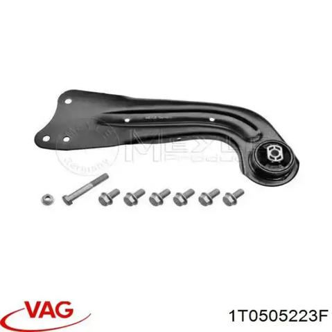 Рычаг/тяга задней подвески продольный нижний, левый 1T0505223F VAG