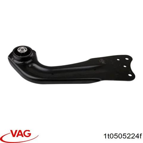 Рычаг/тяга задней подвески продольный нижний, правый 1T0505224F VAG