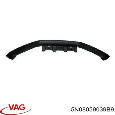 Спойлер переднего бампера 5N08059039B9 VAG