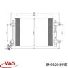 Радіатор кондиціонера  на Volkswagen Tiguan  5N0820411E