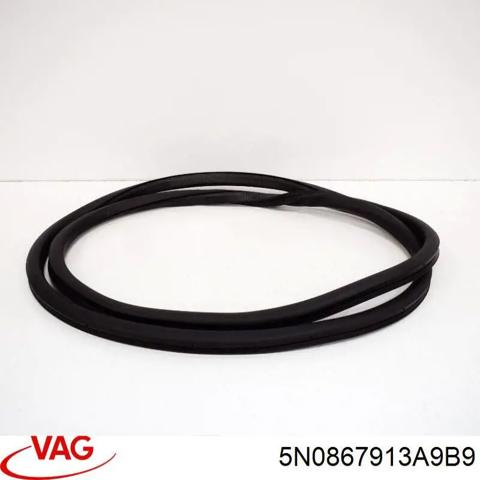 Уплотнитель двери задней, (на кузове) 5N0867913A9B9 VAG