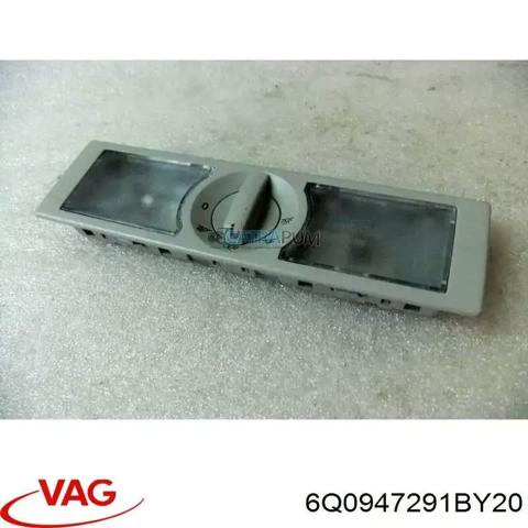 Плафон освещения салона/кабины, задний 6Q0947291BY20 VAG