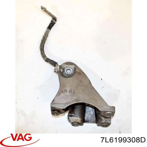 Кронштейн подушки (опоры) двигателя, правой 7L6199308D VAG