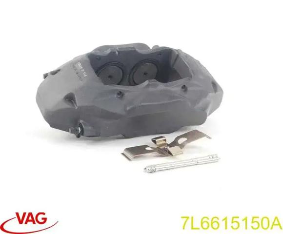 Суппорт тормозной, передний, правый 7L6615150A VAG