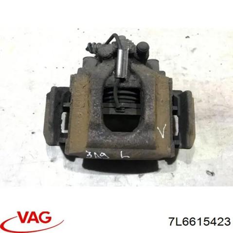 Тормозной суппорт задний левый 7L6615423 VAG