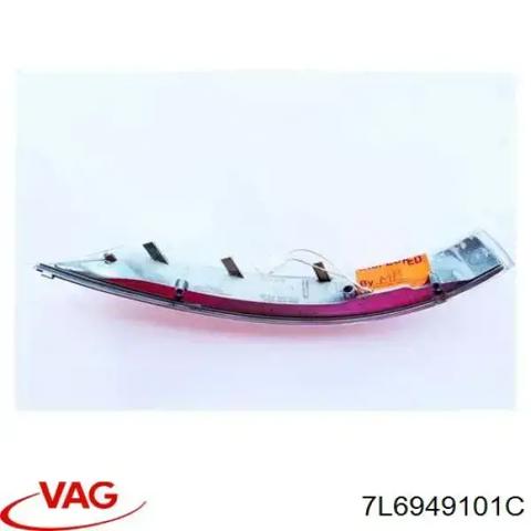 Указатель поворота зеркала, левый 7L6949101C VAG