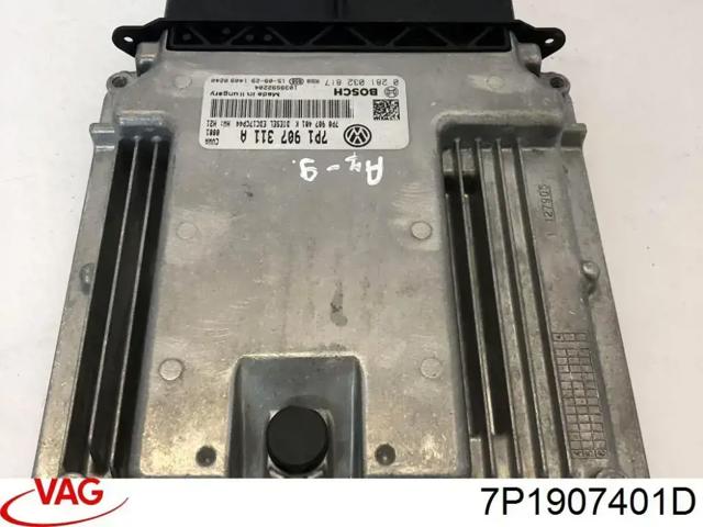 Компьютер двигателя 7P1907401D VAG