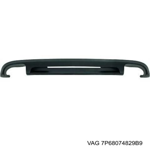 Фартук заднего бампера 7P68074829B9 VAG