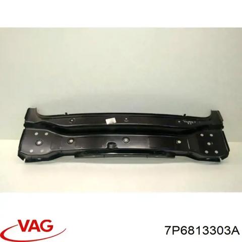 Задняя панель багажника 7P6813303A VAG