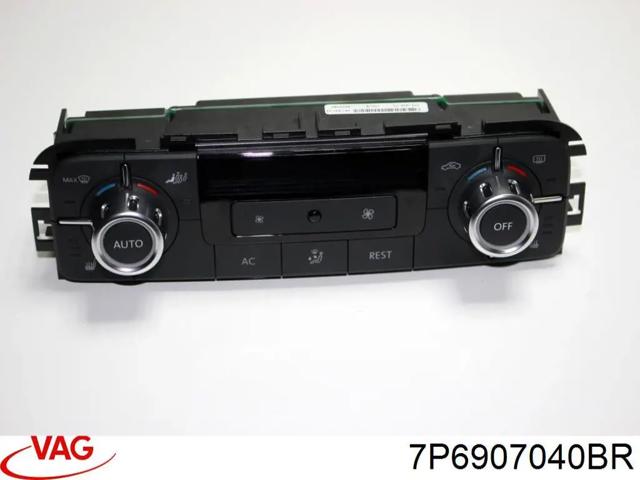 Блок управления печкой 7P6907040BR VAG