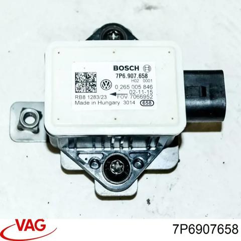Датчик продольного ускорения 7P6907658 VAG