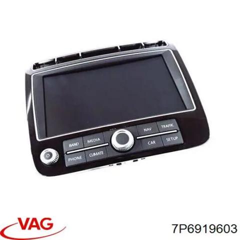Дисплей бортового компьютера 7P6919603 VAG