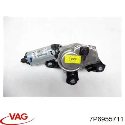 Моторчик заднего стеклоочистителя 7P6955711 VAG