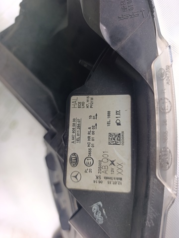 MERCEDES A4478200061 Левая фара в наличии Днепр