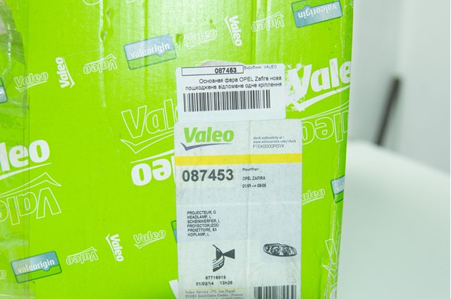 087453 VALEO Левая фара купить в Ирпень
