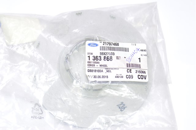 Колпак колесного диска 1363868 FORD
